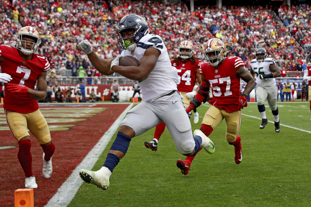 Offensive Rookie of the Year finalist: Kenneth Walker III